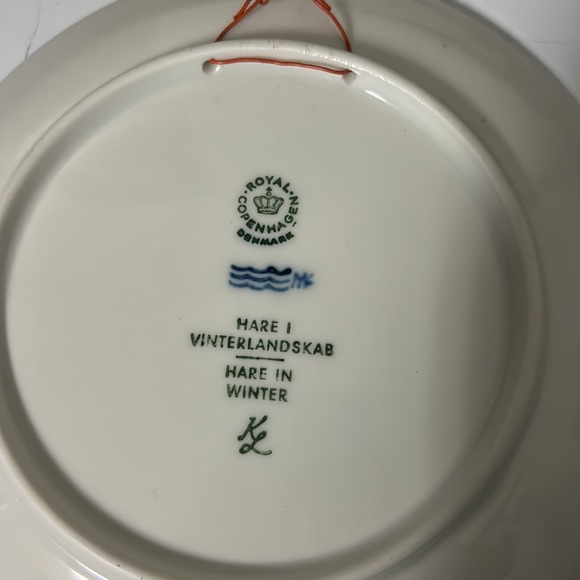 Vintage Royal Copenhagen plates from 1970 and 1971 - Picture 5 of 6
